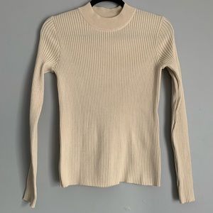Oak + Fort Mock Neck Long Sleeve